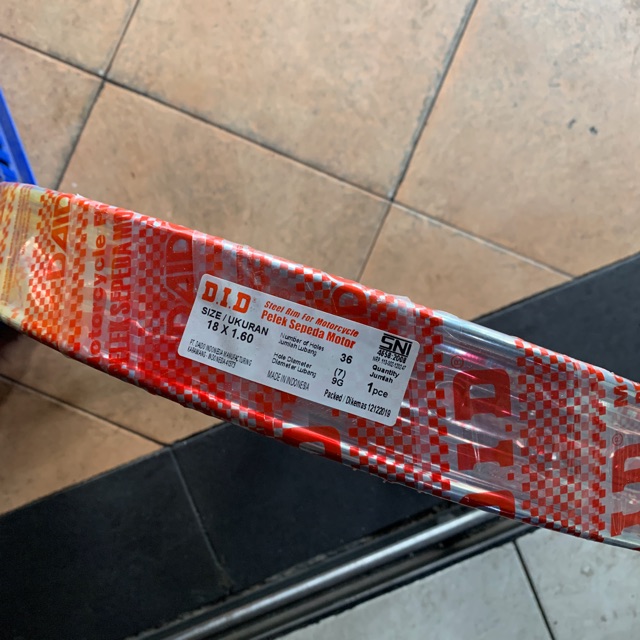 VELG DID KRUM RING 18 UKURAN 160