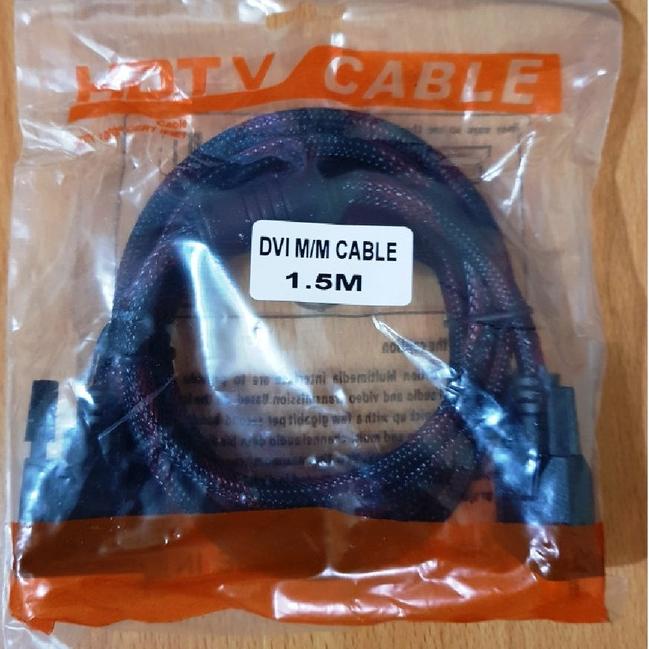 ✥ KABEL DVI D 24+1 TO DVI D 24+1 PANJANG 1.5 METER / CABLE DVI D 1.5M ➺