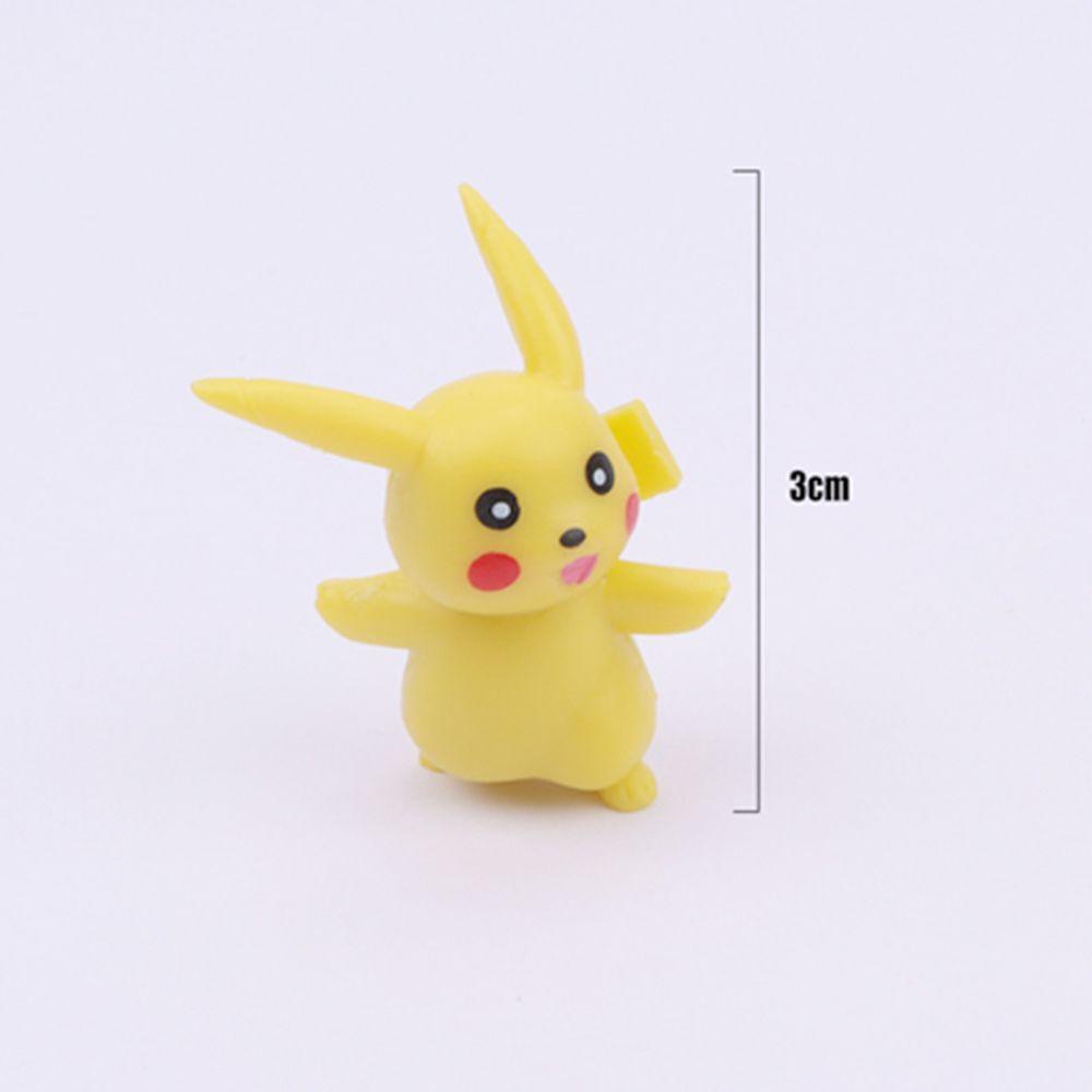 R-flower 24pcs Pokemon Pokemon Pokemon Hadiah Box Pikachu Mainan Anak Action Figure Mainan