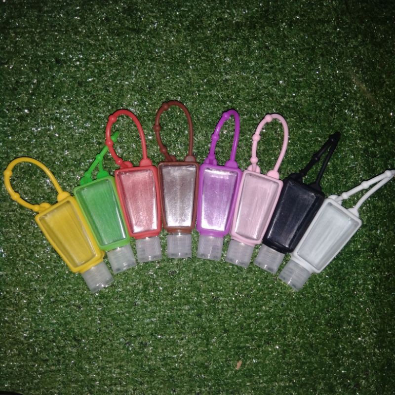 Gantungan Hand Sanitizer 2in1 Botol Refill Holder Handsanitizer 30 ml