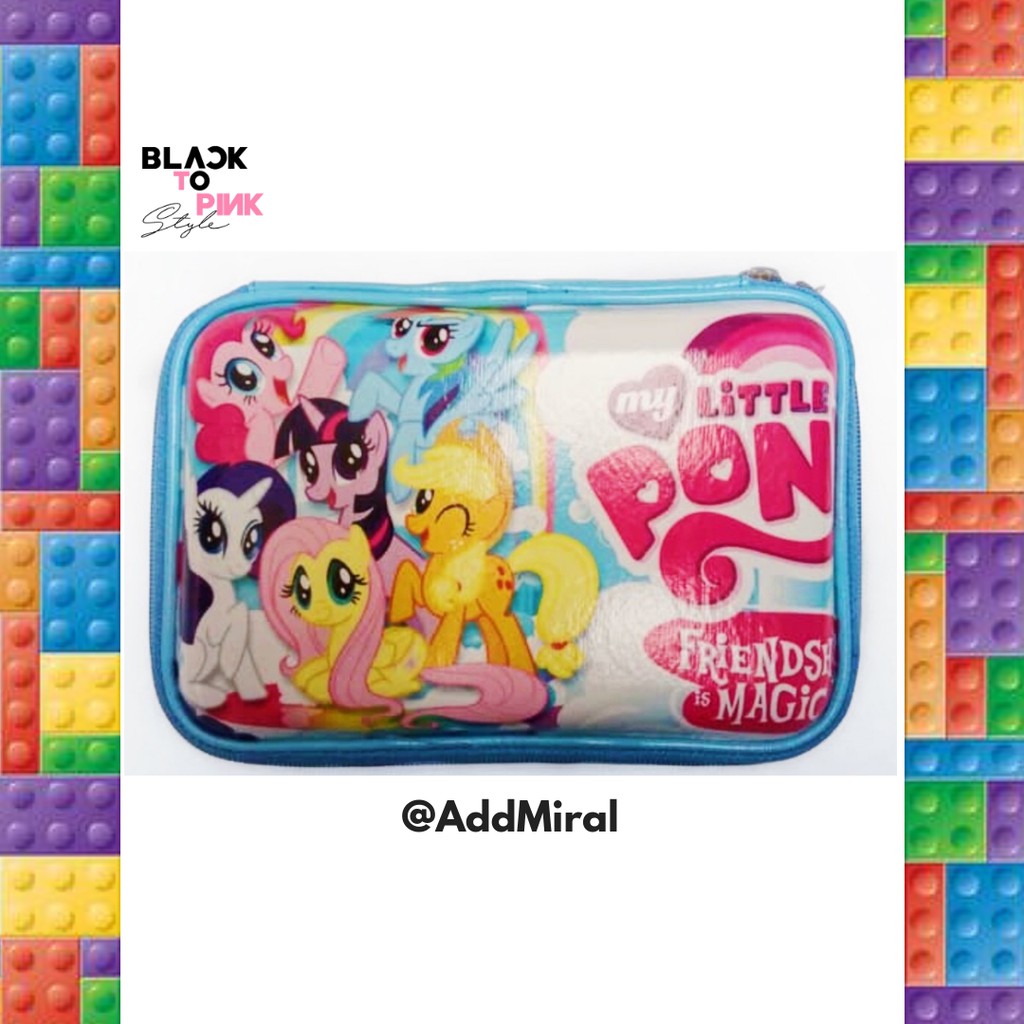 

KOTAK PENSIL MY LITTLE PONY PENCIL CASE TEMPAT PENSIL SMIGGLE Hard Case