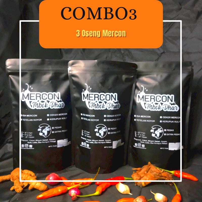 

PAKET COMBO 3 MERCON MBOK DHAR