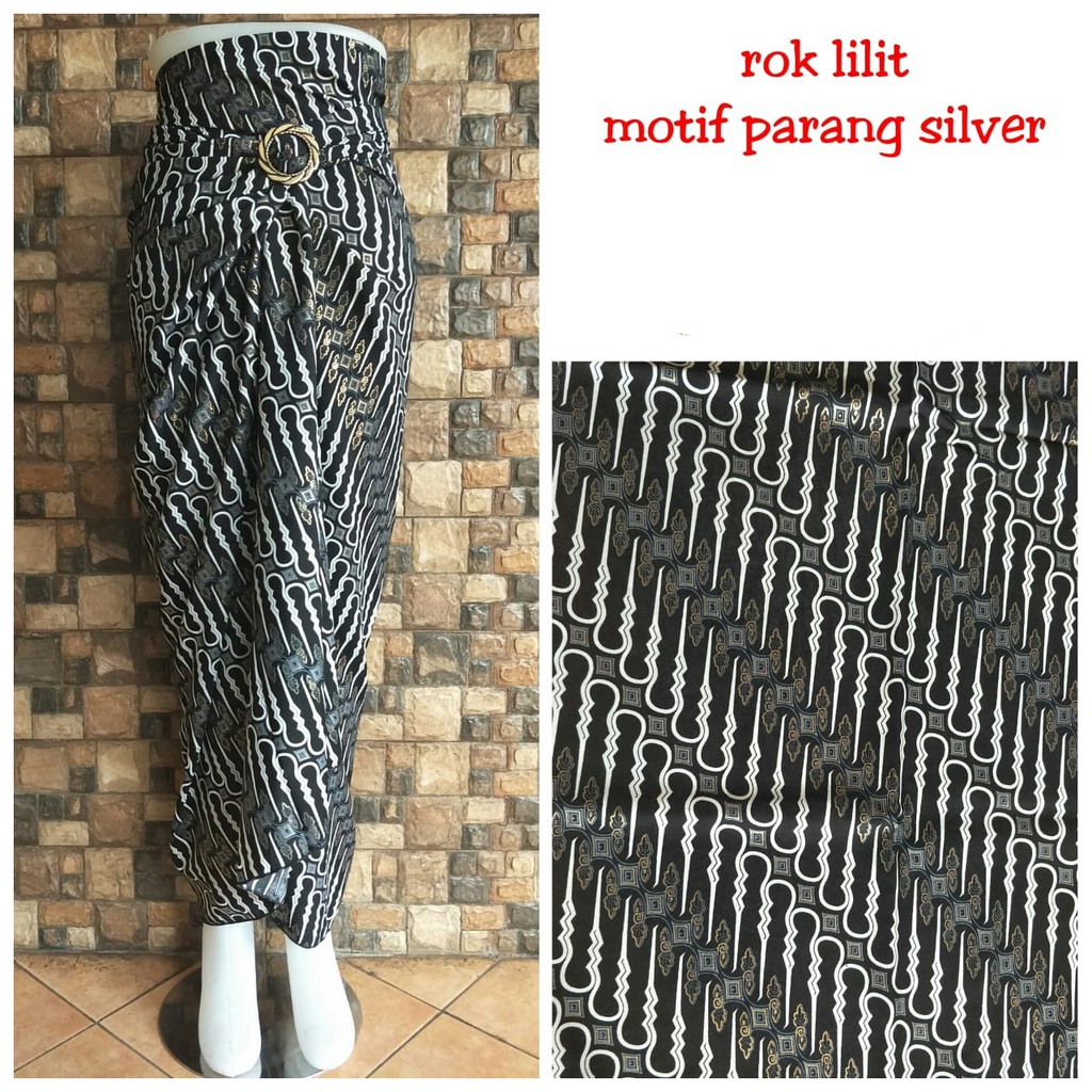 Rok Lilit Anindira Maxi Panjang Jumbo Kain Batik Wanita