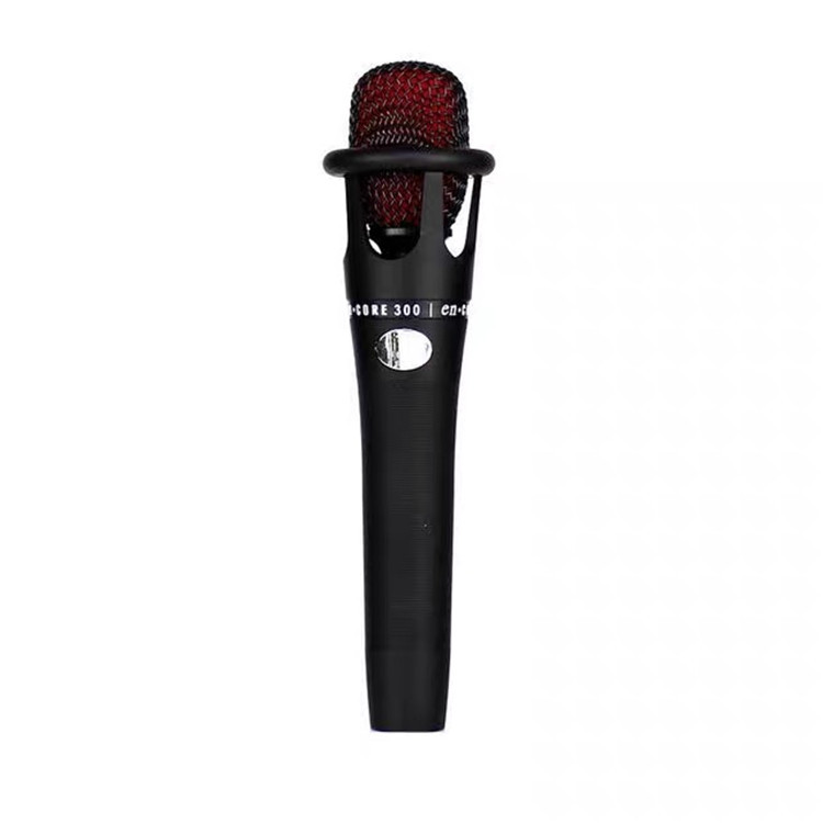 Mikrofon kondensor e300 mikrofon genggam mikrofon logam K artefak lagu peralatan rekaman langsung
