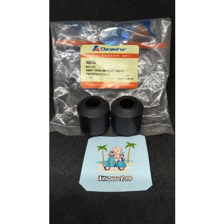 karet peredam shock bawah vespa danmotor