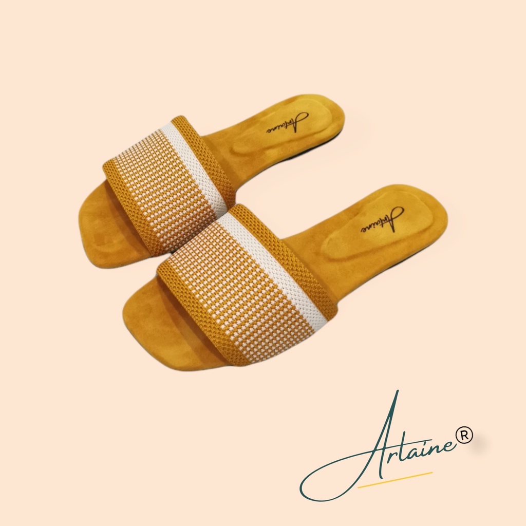 Arlaine Ayumi Sandal Flat wanita ( Tanpa Dus )