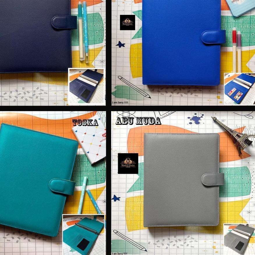 

Flash Sale!! KODE-713 BINDER POLOS 10 WARNA A5 (20RING)/B5 (26RING)