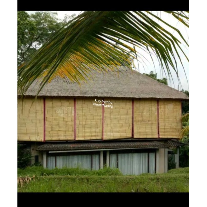 Tirai bambu / tirai gulung / krey / kere / kerai / bambo / kerei bambu kirai 2,5m x 3m