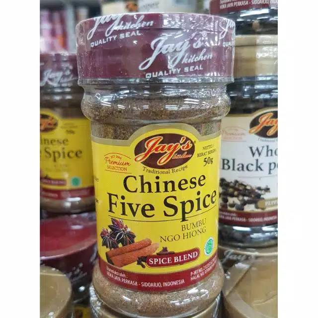 

Jay's Chinese Five Spice / Bumbu Ngo Hiong 50 gr
