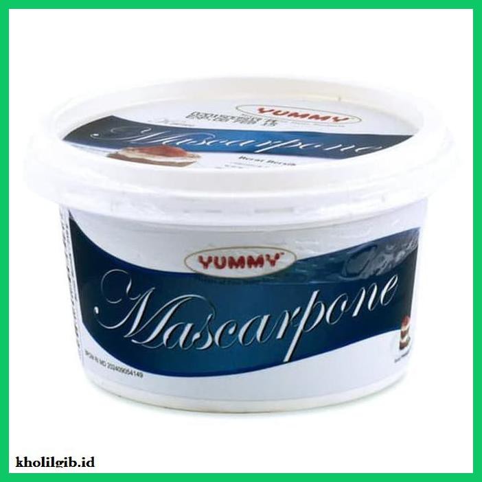 

Ujekujek- Yummy Mascarpone Cheese Spread 250 Gr -Original.