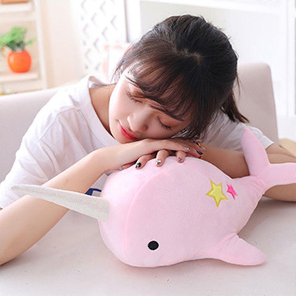 Lanfy Paus Mainan Mewah 25 cm Anak Hadiah Mainan Lembut Boneka Plush Toys Mainan Dekorasi Hewan Laut