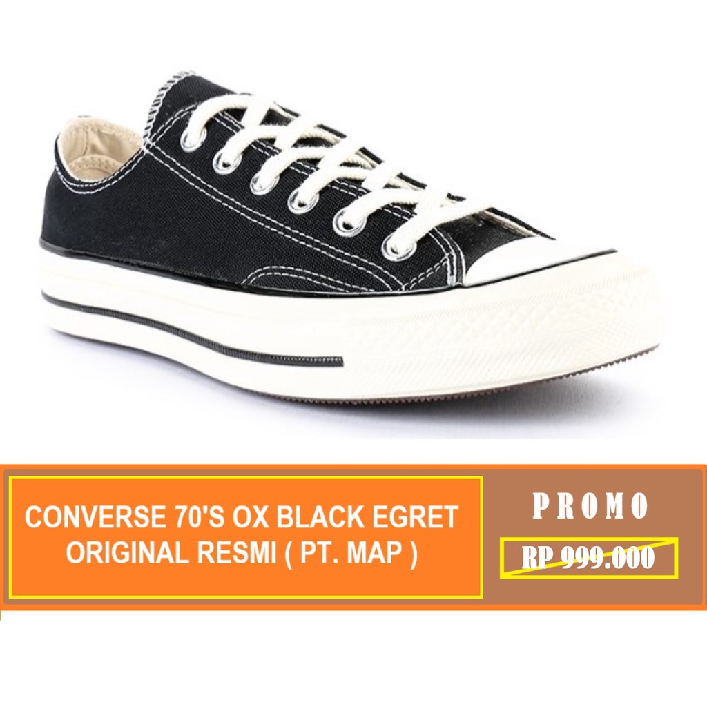 converse CT 70s Canvas Blk Egret 162058C-original