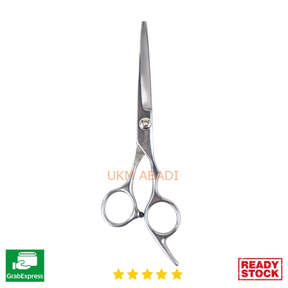 Gunting Pangkas  Rambut Full Stainless Steel Model Flat Cut BHT002