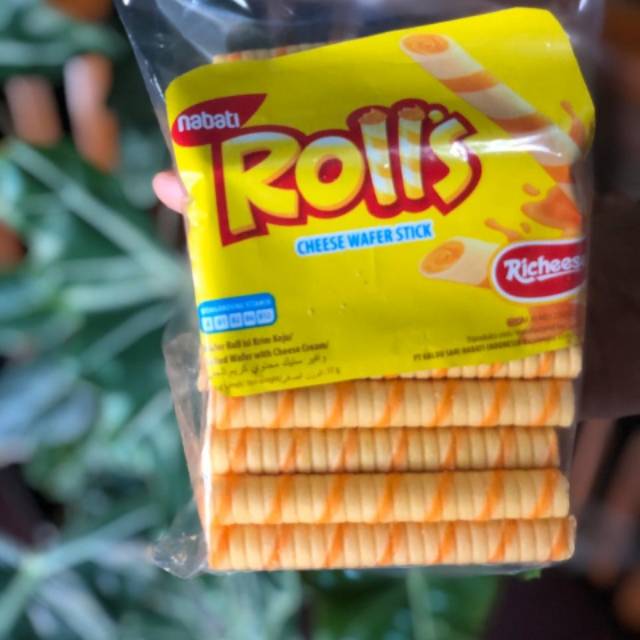 

Richeese Roll's Keju 250 gram