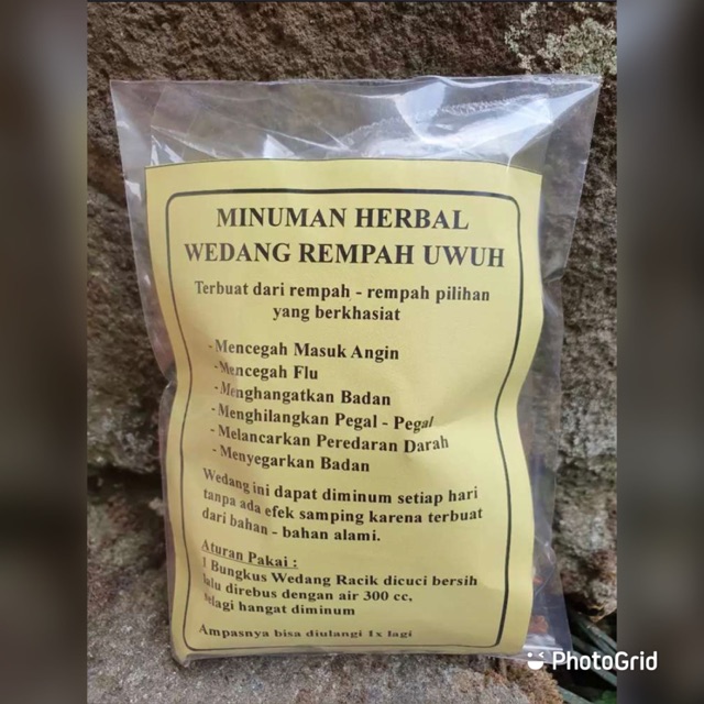 

Minuman Herbal Wedang Rempah Uwuh