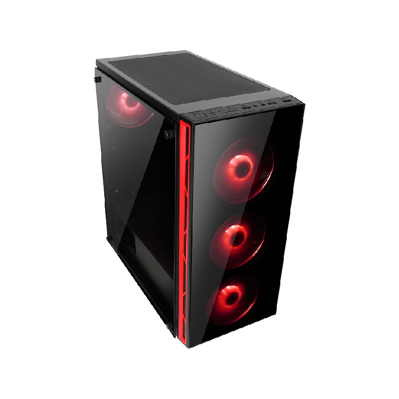 Infinity Pharaoh Casing PC Gaming Pharaoh - Tempered Glass ATX &amp; mATX