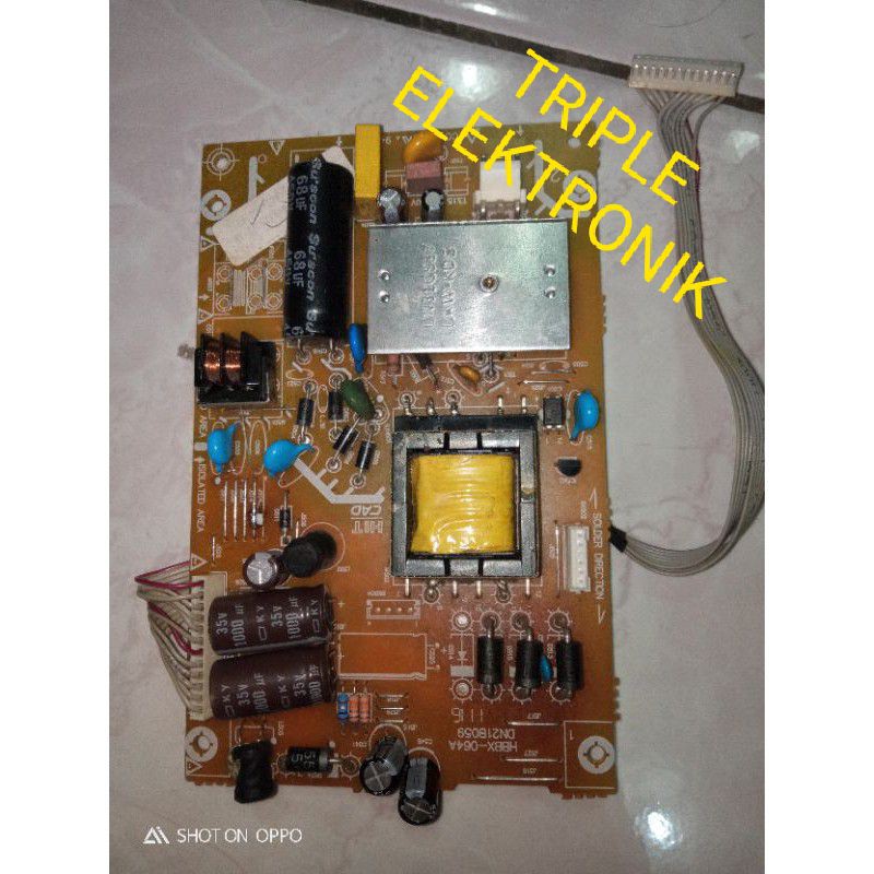 POWER SUPLY TV LED POLYTRON PLD 24T810 24T800 24D900 24F901