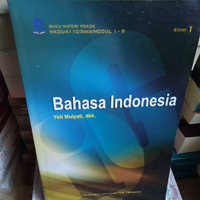 

Buku bahasa Indonesia