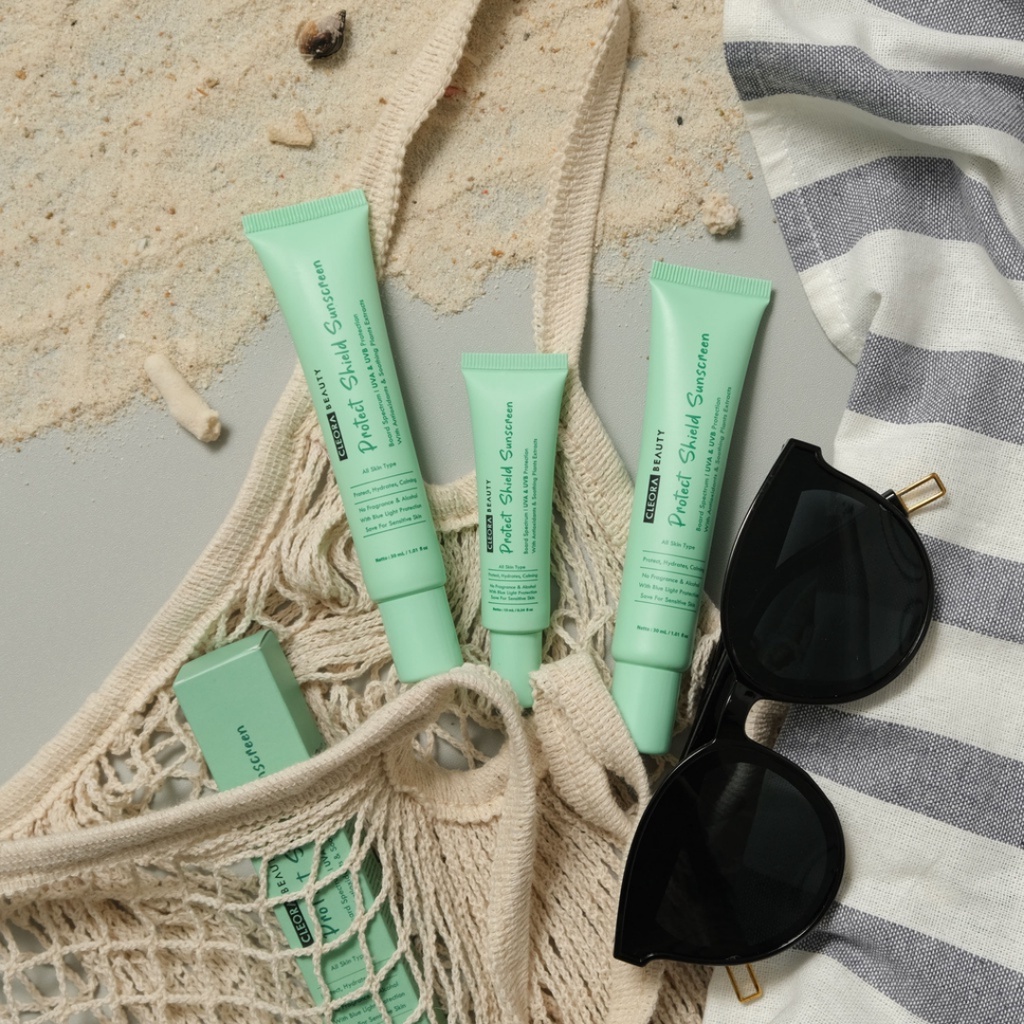 [ AGEN RESMI ] Cleora Beauty - Protect Shield Sunscreen | Suncreean Wajah Cleora Original BPOM