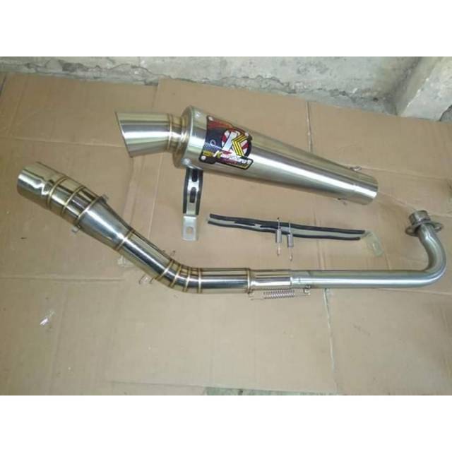 Knalpot Kawahara kolong all bebek jupiter z vega r c70 kharisma shemes shogun grand supra dll