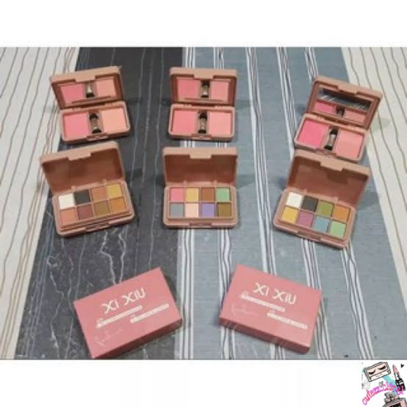 ☃Cutezz_Ching1☃Xi Xiu Eyeshadow &amp; Blusher - Eyeshadow &amp; Blush On 16g