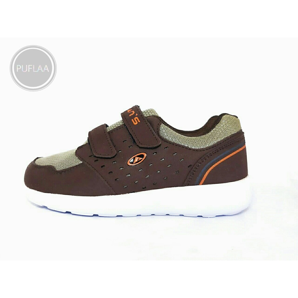 Sepatu Anak laki laki Sneakers Dans Kids Horison Brown | Cokelat Cowok