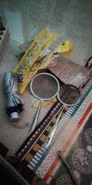 Payung Lipat Motif Polos Silver