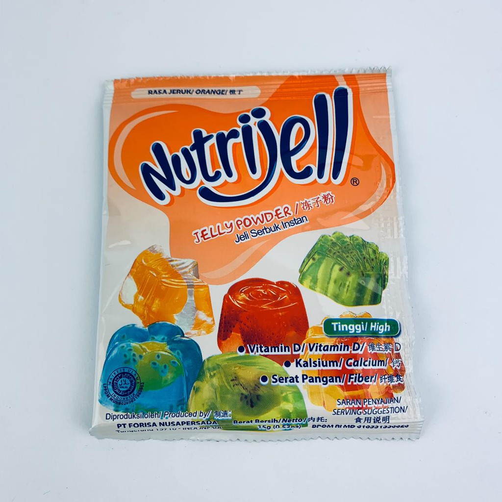 NUTRIJELL JELLY POWDER 5 VARIAN RASA15g