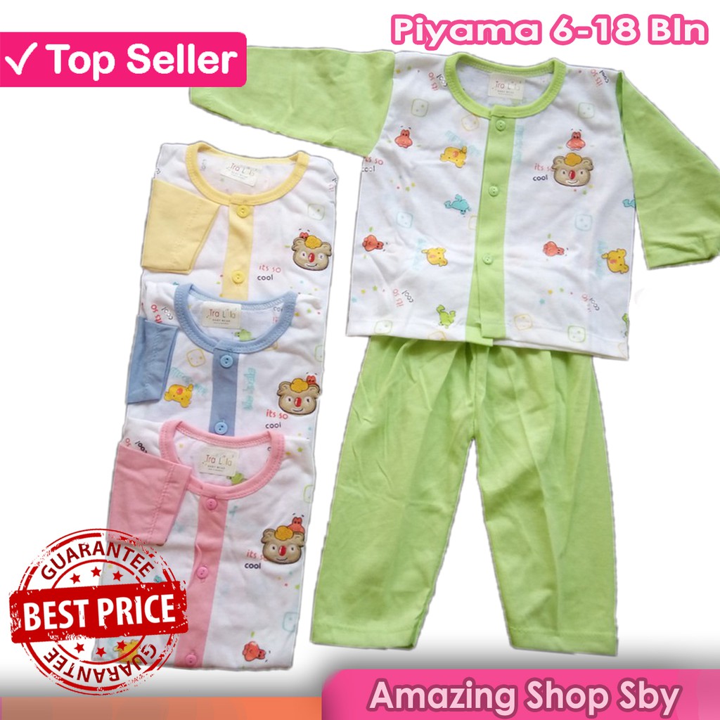 Piyama Anak Setelan Baju Tidur Anak Bayi Newborn Murah