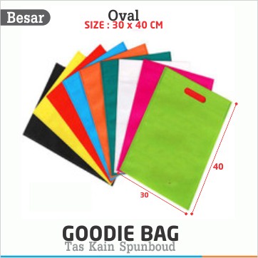 

GOODIEBAG OVAL/GOODIEBAG BESAR/GOODIEBAGMURAH/LUSINAN