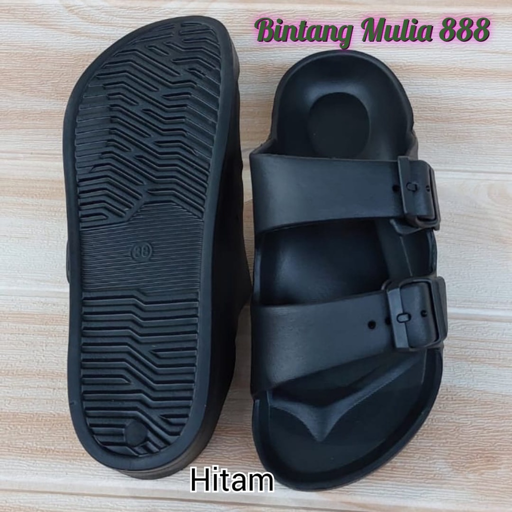 Sandal Jepang Wanita 2 Strap / Sendal Slop Slide Karet Anti Slip