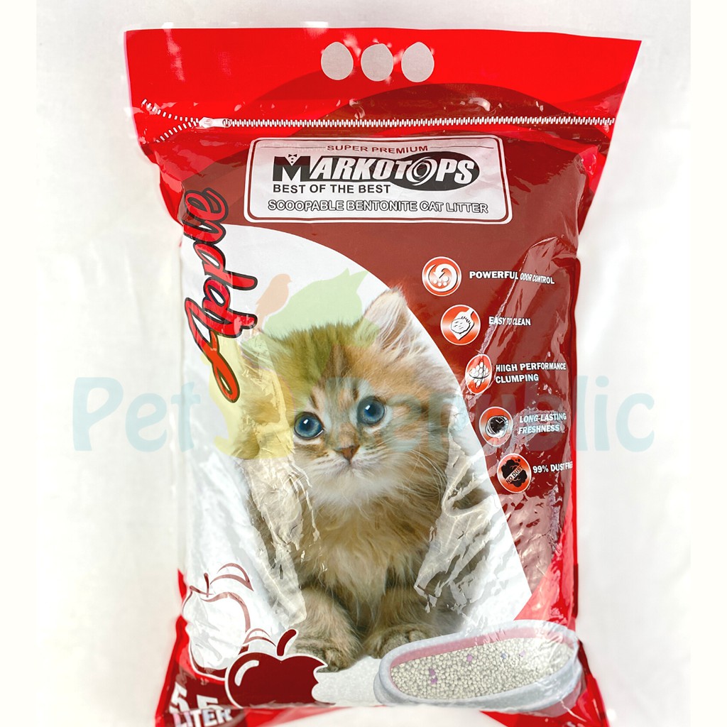 

Pet Republic Pasir Kucing Gumpal MARKOTOP Cat Litter 5.5L