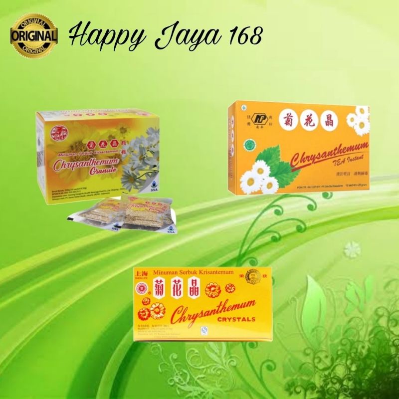 Chrysanthemum Teh Bunga Kembang Matahari Panas Dalam Cystal Granule Tea Instant