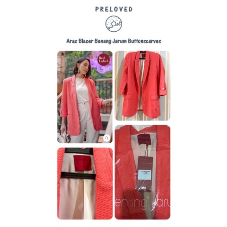 Preloved Benang Jarum Buttonscarves - Araz Blazer (S)