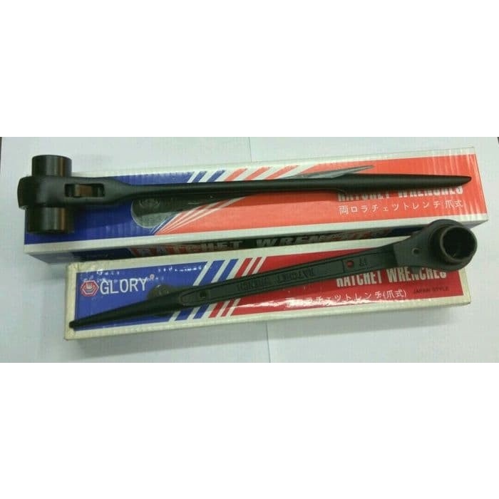Kunci scaffolding / double ring ratchet 24x30 Glory