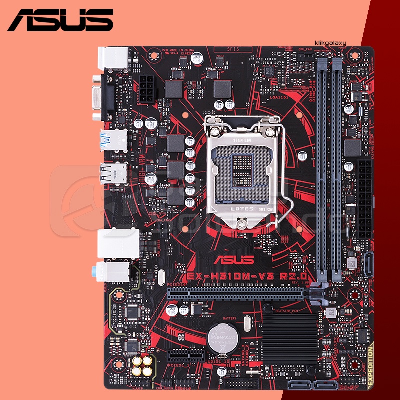 ASUS EX-H310M-V3 Intel LGA1151 H310 DDR4 - Motherboard