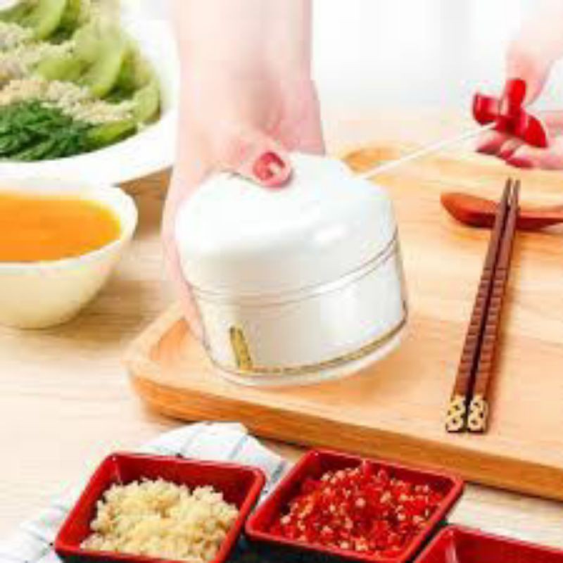 Speedy Chopper Blender Tangan Pemotong Daging Bawang alat dapur kitchen tools set mincer slicer food