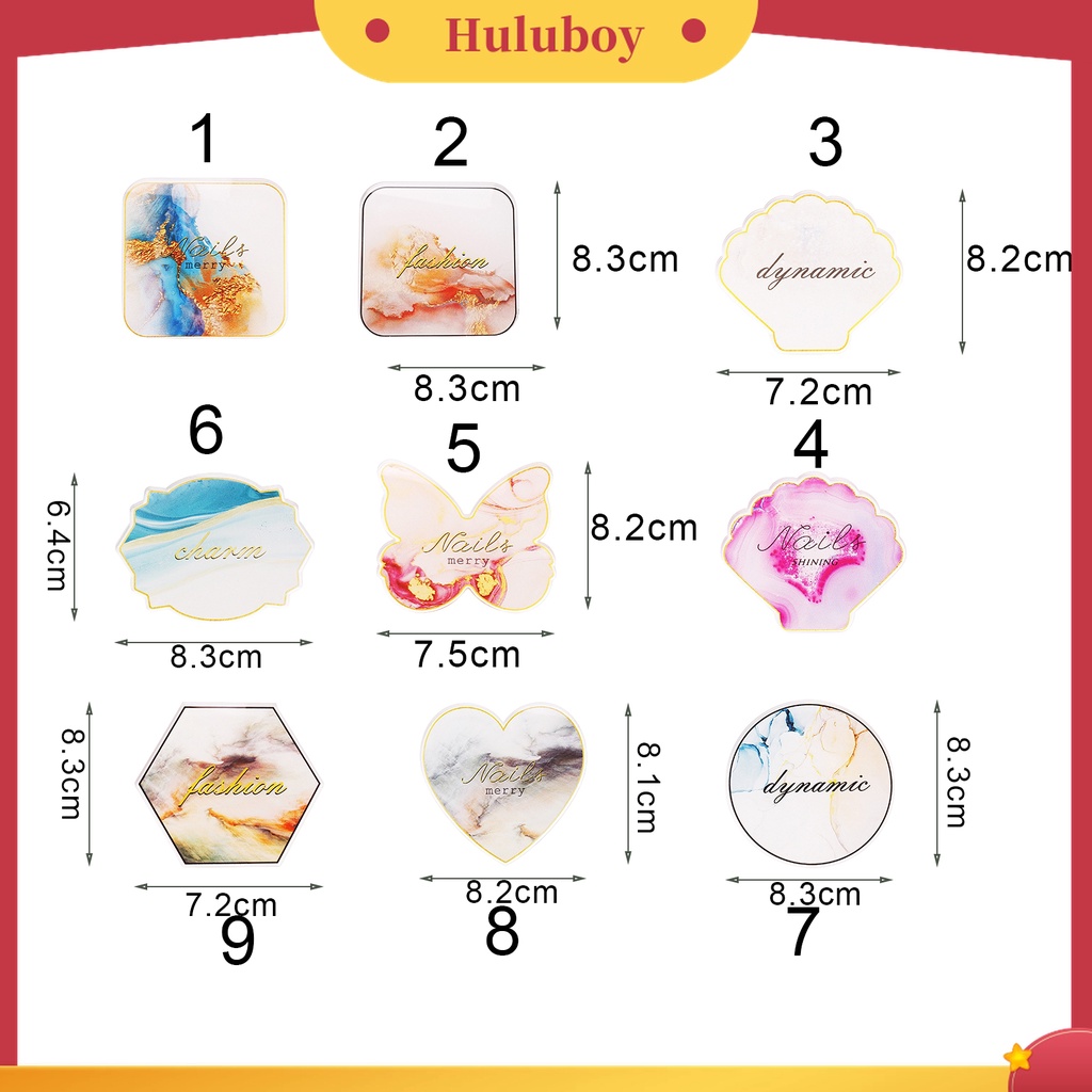 Huluboy Huluboy♡ Palet Display Warna Kuku Multifungsi Bahan Akrilik Untuk Nail Art