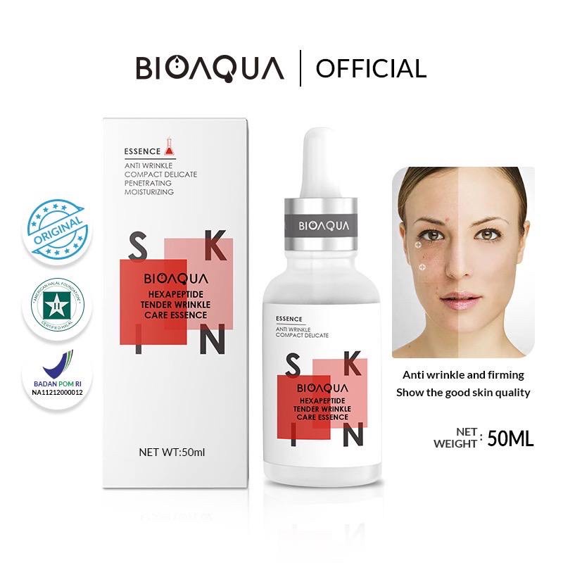 BIOAQUA SERUM ESSENCE NIACINAMIDE HYALURONIC ACNE HEXAPEPTIDE