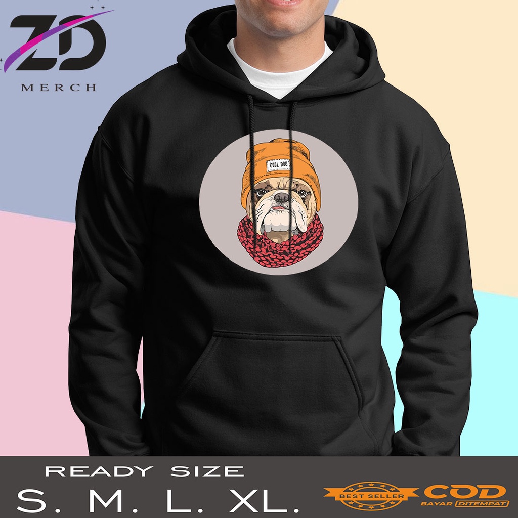 HOODIE Cool Bulldog / JAKET PRIA / HODDIE PRIA / SWEATER PRIA