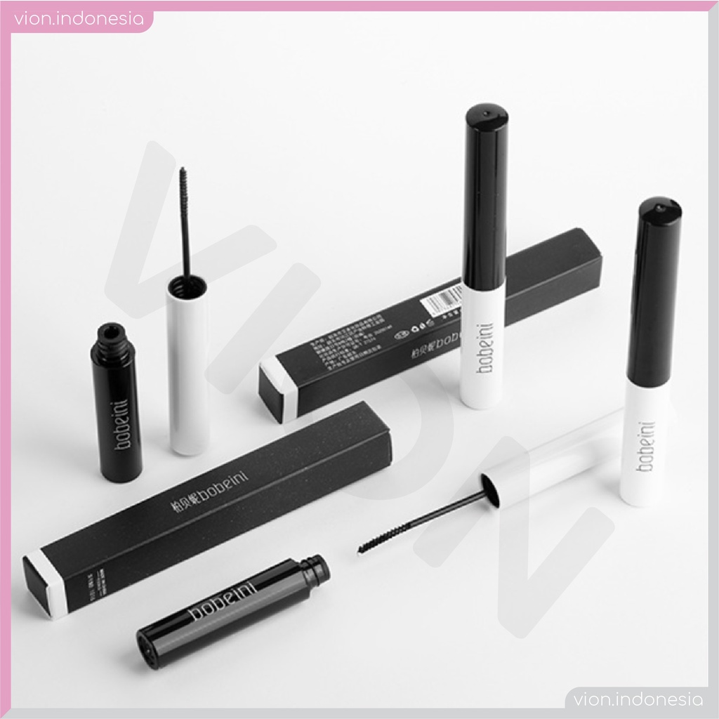 BOBEINI SOAKE Black White Mascara Long Lasting Thickening Eyelashes Bulu Mata Cantik Original BO003