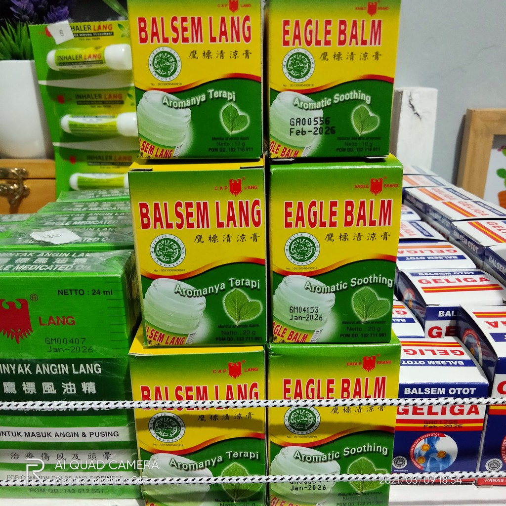 Balsem lang / balsem caplang / Balsem lang hijau 10 gr, 20 gr, 40 gr