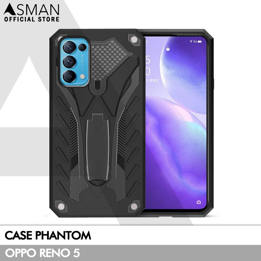 Hardcase Phantom OPPO Reno 5 | Transformer Kick Stand