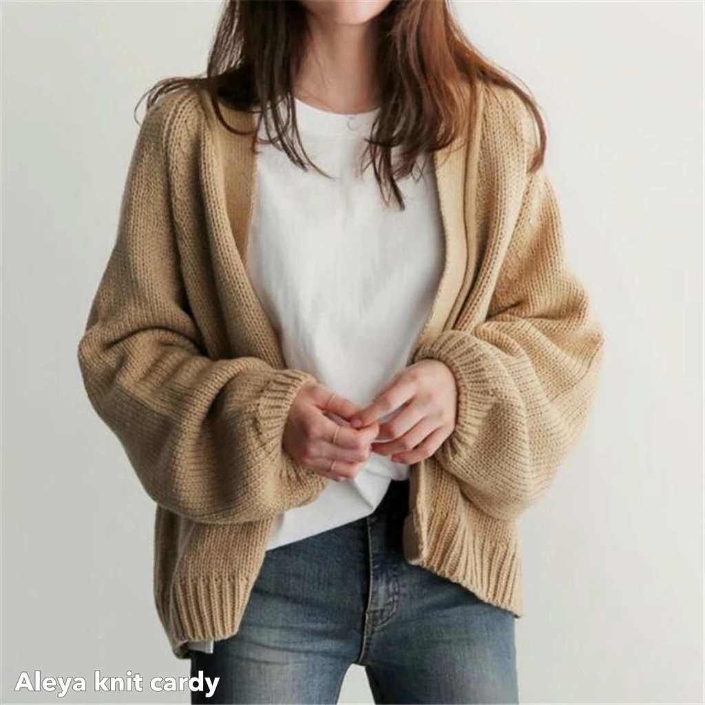 (ORIGINAL) Jelin knit outer  - Thejanclothes