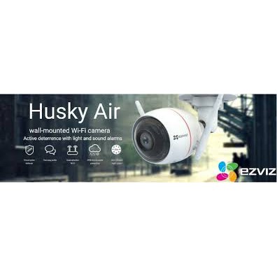 Camera CCTV Outdoor wifi EZVIZ Husky Air C3W 720P