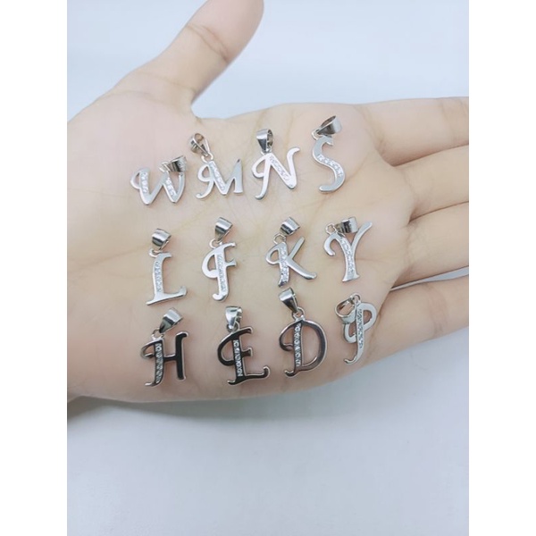 KALUNG PERAK WANITA ASLI SILVER 925 KALUNG RANTAI JEDAR + LIONTIN HURUF/ KALUNG PERAK ASLI SILVER 925 LAPIS EMAS/KALUNG FASHION WANITA TERBARU