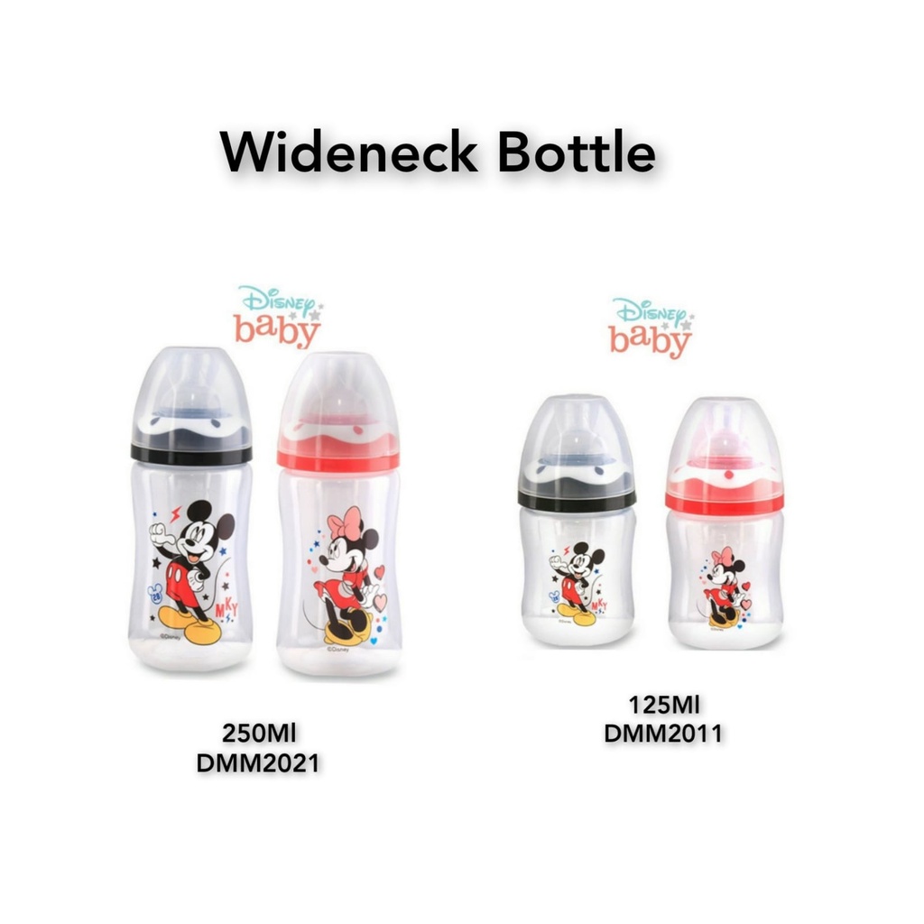 Disney Lusty Bunny Botol Susu Wideneck Bottle Mickey Minnie Bunny DMM 2011/125ML DMM 2021/250ML