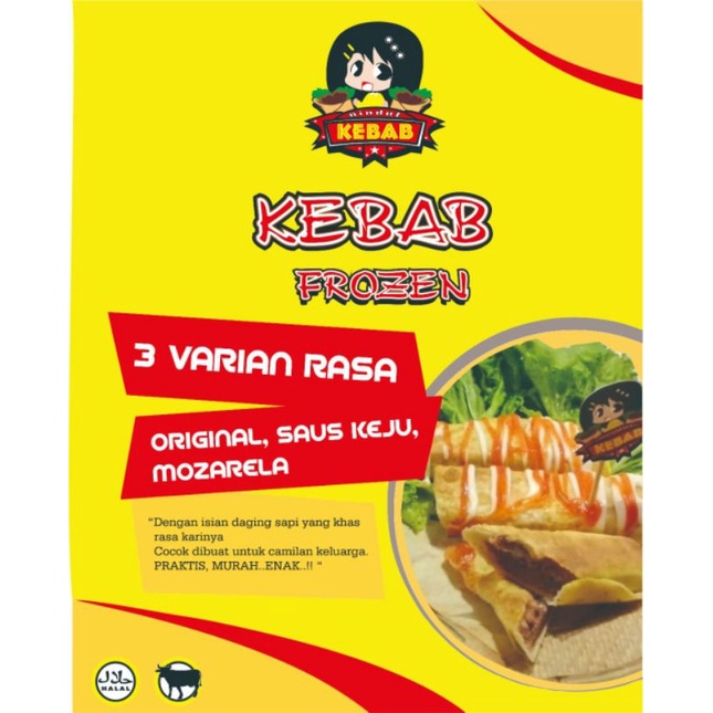 

Kebab Frozen Jogja Rasa Mix