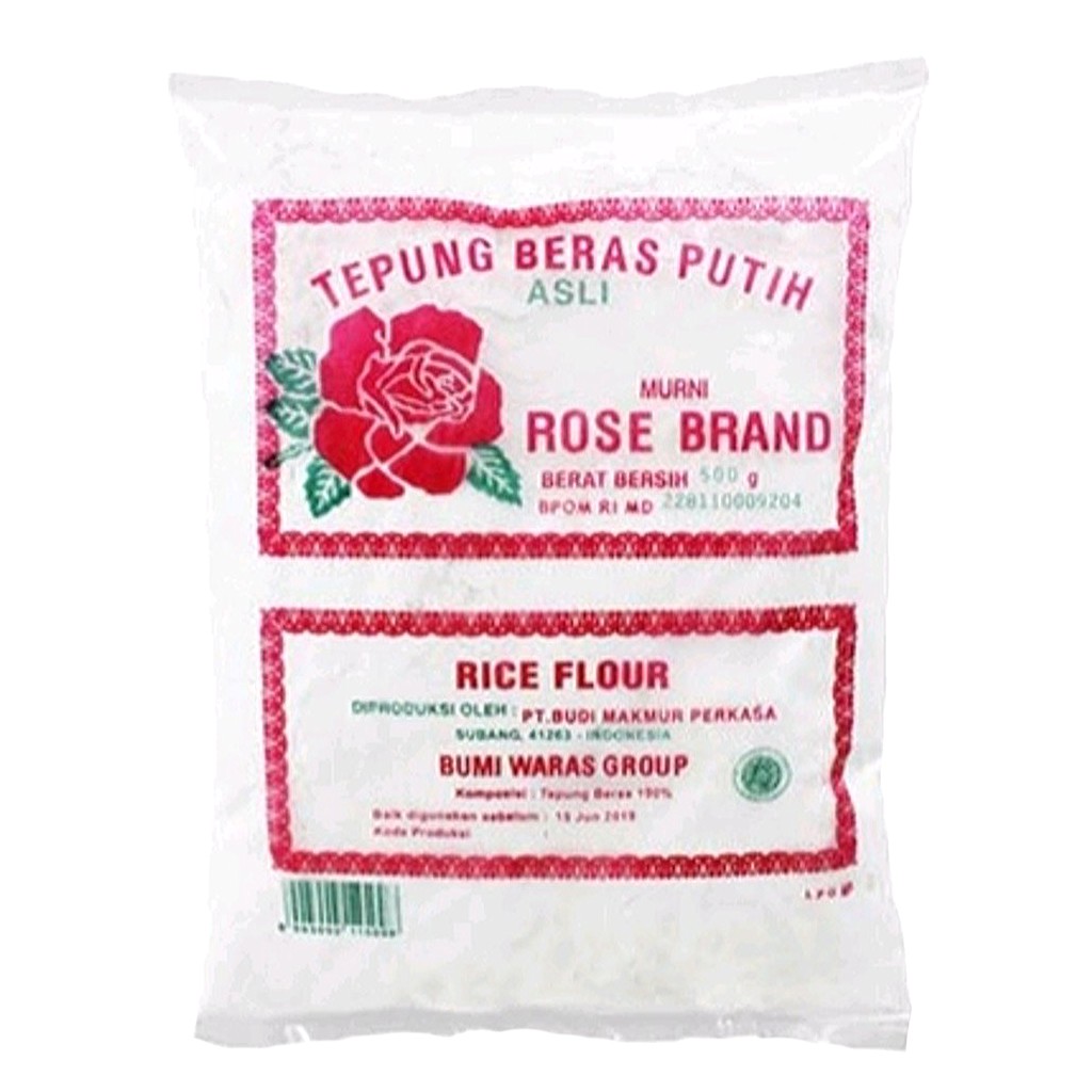 

Tepung Beras Rose Brand 500 Gr | Higienis | Aneka Hidangan | Kue | Ecer