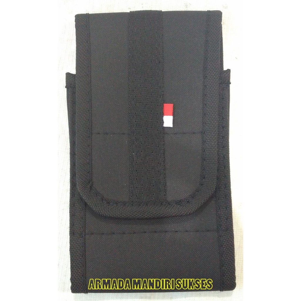 Tempat Handphone Kanvas Single 6 Inch - Sarung Handphone Kanvas